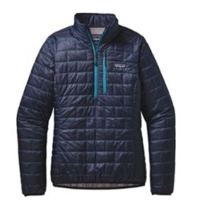 Patagonia Nano Puff Pullover - Navy Blue - Size S